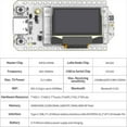 thumbnail image 4 of 2 Juegos de Placas de Desarrollo ESP32 LoRa V3 con Antena LoRa de 868 MHz, WiFi y Bluetooth SX1262 Integrados., 4 of 5
