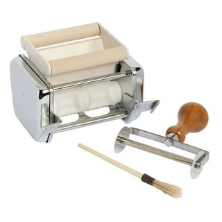 Pasta Maker Machine by Imperia- Deluxe Set W 2 Attachments, Star Ravioli #bgi