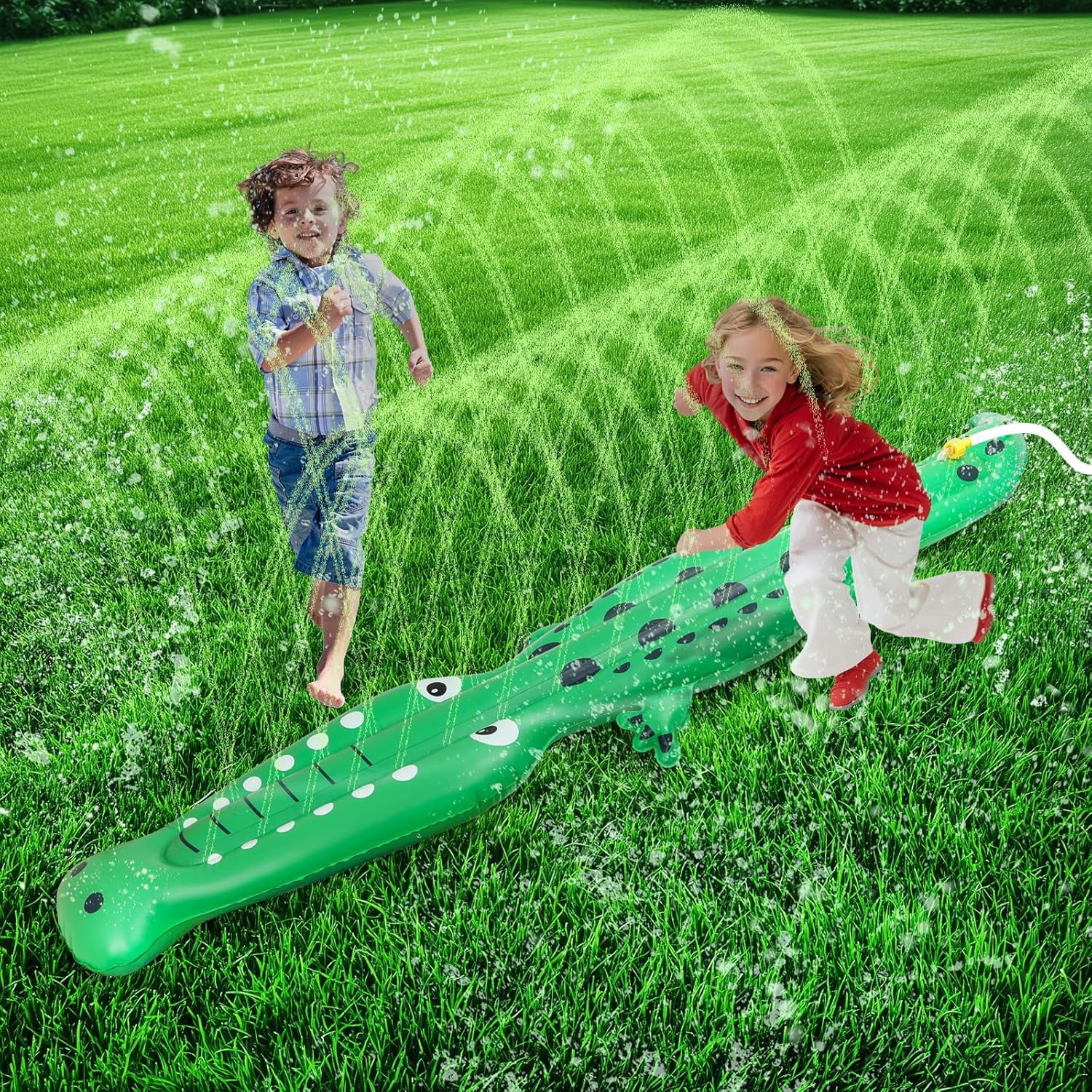BigMouth Inc Ginormous Inflatable Green Dinosaur Yard Summer