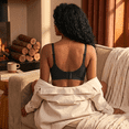 thumbnail image 2 of Wireless Seamless Minimizer Bra with W Jelly Support, Breathable Soft Comfort Bra with Adjustable Straps, 2 of 6