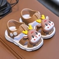 thumbnail image 4 of WAYUTE Girls Sandals Breathable Lightweight Non Soft Sole Walking Shoes for Toddler Kids Fashion Footwear Summer Outdoor, 4 of 7