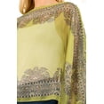 thumbnail image 2 of Chiffon Silk Feeling Sheer Poncho/Kimono Beach Cover-up Wearable Sun Protective Shawl, 2 of 2