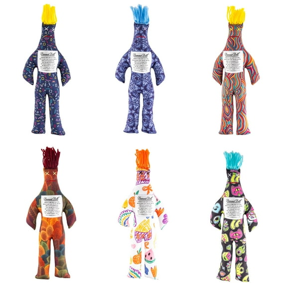 Dammit Doll - Funny Stress Relief Gag Gift, Random Color - for Anger & Frustration Relief - White Elephant or Emotional Support Doll for Adults & Wom