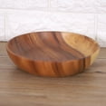 thumbnail image 1 of Durable Beautiful Wooden Bowl, Solid  Wooden Bowl For Salad Soup Rice Hand Made Wooden Bowl Kitchen Utensils, 1 of 8