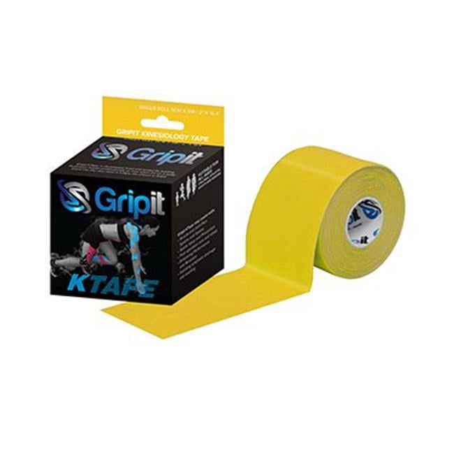 Gripit ORIGINAL KTAPE, 2' x 5.5 yds, Yellow