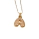 thumbnail image 1 of Puntoco Collar Con Colgante De Letra A,Decoración Hogareña, 1 of 5