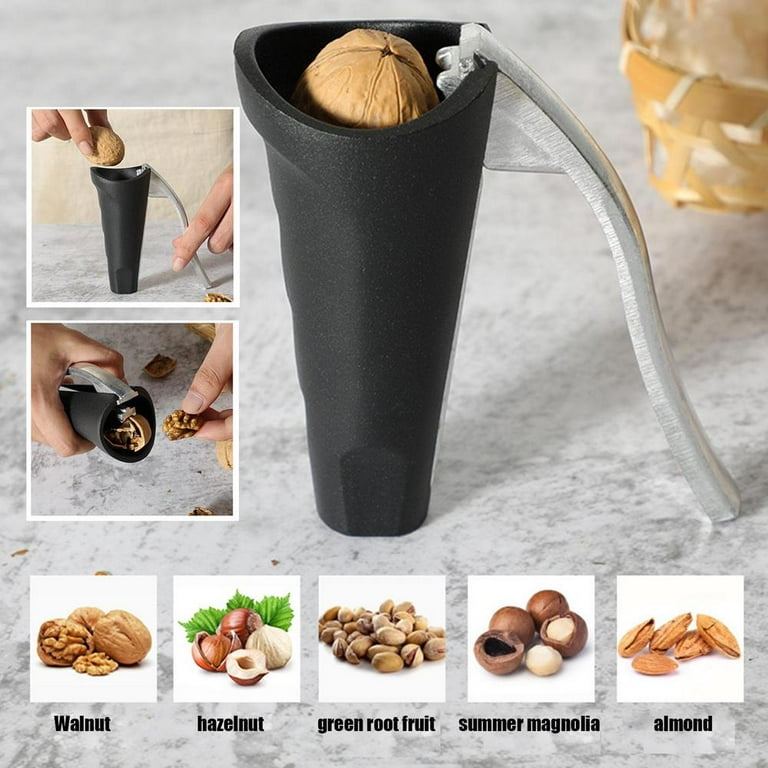 Rustproof Macadamia Opener Multipurpose Durable Tongs Walnut Tool Non Slip  Metal Kitchen Nut Cracker With Handle Peeling Machine
