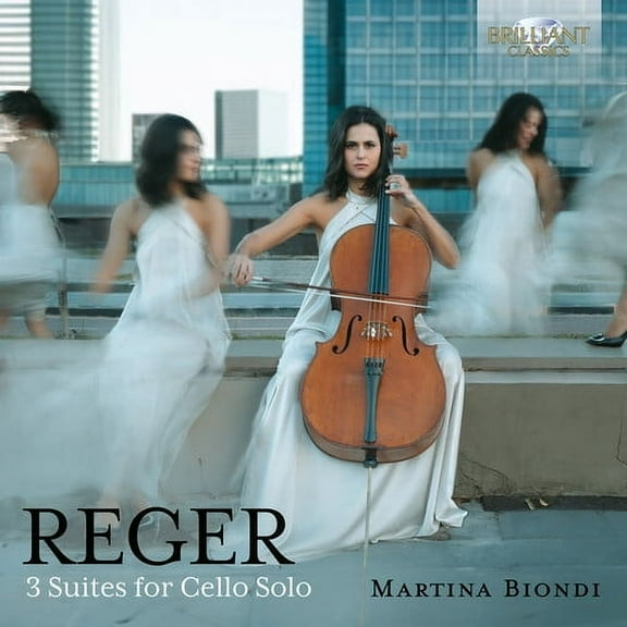 Martina Biondi - Reger: 3 Suites for Cello Solo - Music & Performance - CD