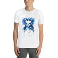 thumbnail image 3 of Men Summer CasualArt Drawing Graphic Print Round Neck Short Sleeve T Shirt Tee Tops Basic Vacation Wear Sizes XS-5XL, 3 of 5