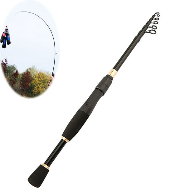 Ourlova Telescopic Fishing Rod Ultra-Light Spinning Casting Fishing Rod Carbon Fiber Ultra-Short 1.8/2.1/2.4 Fishing Rod Tackle Spinning Rod 2.1