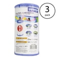 thumbnail image 1 of Intex Swimming Pool Easy Set Type A Replacement Filter Pump Cartridge (3 Pack), 1 of 7
