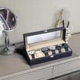 thumbnail image 3 of Watch Case Watch Box, Pu Leather Watch Storage Box, Watch Box For Men And Women, Valentin, 3 of 5