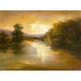 thumbnail image 2 of Finch, Sheila 14x12 Gold Ornate Wood Framed with Double Matting Museum Art Print Titled - Sunset Glow, 2 of 4