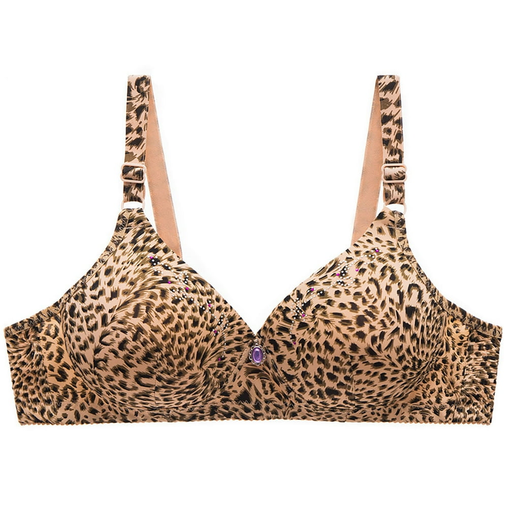 TANGNADE - TANGNADE Women Leopard-Print Front Buckles Underwear No ...