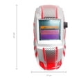 thumbnail image 2 of Careta De Soldar Uso Industrial Soldadura Electrónica Diseño Plateado Rojo, 2 of 5