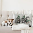 thumbnail image 4 of Ambesonne Cat Throw Pillow Cover 2 Pack, Kitty in a Noble Pose Bohemian, 16", Grey Green Pale Rust, 4 of 7