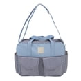thumbnail image 1 of Bolso de mano para pañales de bebé, bolso bandolera para pañales, bolso de mano impermeable, mochila grande para mamá, salida de alta intensidad, 1 of 14