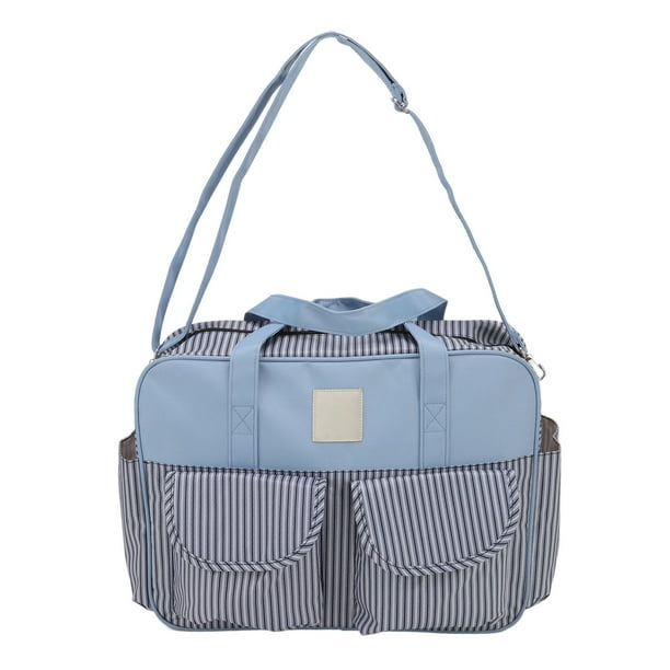 Bolso de mano para pañales de bebé, bolso bandolera para pañales, bolso de mano impermeable, mochila grande para mamá, salida de alta intensidad