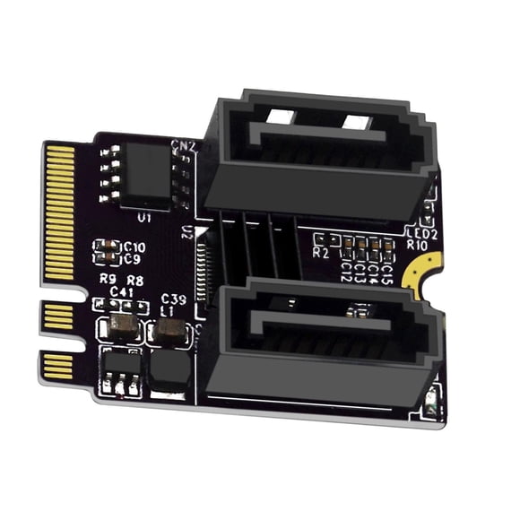 Seitruly M2 to SATA 3.0 Expansion Card A+E WiFi 3.0 PCIe for PC Computers Estaciones de acoplamiento para portátiles