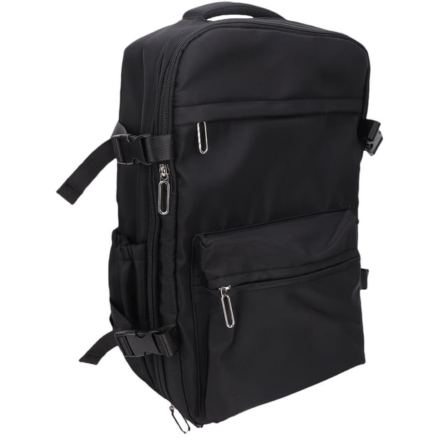 Vacuum Travel Backpack, Compression Backpack with Pump 27L Large Capacity Rain Proof Vacuum Compression Backpack for 15.6 Inch Laptop Business
