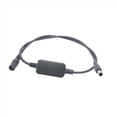 thumbnail image 2 of 2X 24 Hour Auto Reboot Router Routing Reset Tool DC Power Timing Fiber Modem Router DC Power Manager Black,2 x Router restart line,Black, 2 of 8