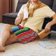 thumbnail image 5 of Fotbe Mexican Serape Blanket Stripes Pantalones Cortos de Pijama para Hombre, Ropa de Dormir, Pantalones de Pijama Cortos para Hombre-Medium, 5 of 6