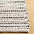 thumbnail image 2 of Safavieh Vermont Fredrick Striped Area Rug, Silver/Ivory, 5' x 8', 2 of 6