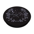thumbnail image 2 of Soporte PopSockets con forma de luna con estampado floral bohemio, morado y lavanda, 2 of 6