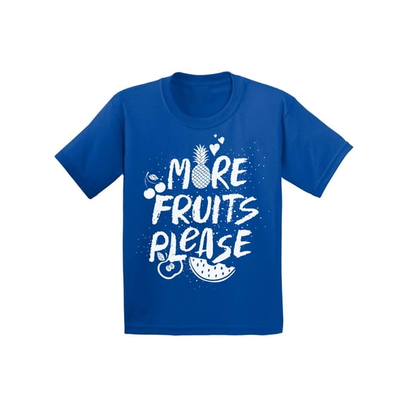Awkward Styles More Fruits Please Outfit Fruits Shirts Fruits Please Kids Clothes Fruits Infant T-Shirt for Girls Berry T-Shirt for Children Kids Items Cute Fruits Tshirt Berry Lovers Clothing
