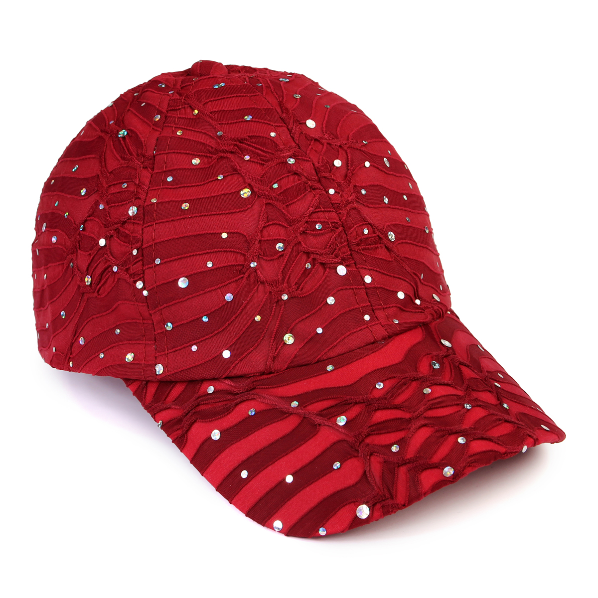 Riah Fashion - Wine Glitter Baseball Cap - Walmart.com - Walmart.com