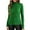 Green, variant on Women Blouses Loose Long Sleeve Tees for Women Baggy Shirts Womens Thick Flannel Short Sleeve Turtleneck Top Womens Shirts Long Dressy Medium Work Tops for Green One Size