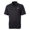 thumbnail image 2 of Men's Cutter & Buck Black Tampa Bay Rays Virtue Eco Pique Recycled Polo, 2 of 3