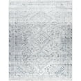 thumbnail image 2 of Mark&Day Washable Rugs, 9x12 Tonganoxie Traditional Ivory Area Rug, Off-White Grey Blue Carpet for Living Room, Bedroom or Kitchen (8'10" x 12', Machine Washable), 2 of 8