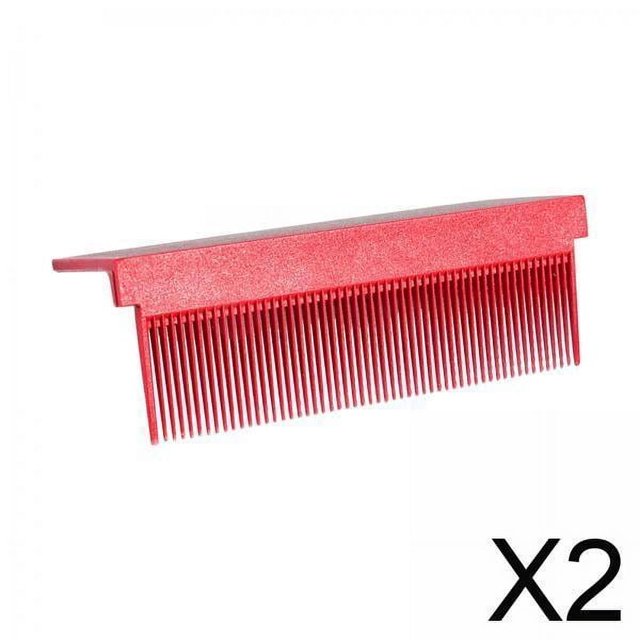 Peines rectos,Pelo Mini Curling Peines viaje portátil estilo,Mini rizador de pelo herramientas peine accesorios,Viajes Curling Peines Accesorios,Pelo corto pequeño pelo rizador hierro peines