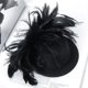 thumbnail image 2 of Señoras Sombrero Del Traje Del Pelo Del Clip W /, 2 of 9