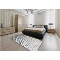 thumbnail image 5 of Ahgly Company Machine Washable Indoor Rectangle Transitional Platinum Gray Area Rugs, 4' x 6', 5 of 7