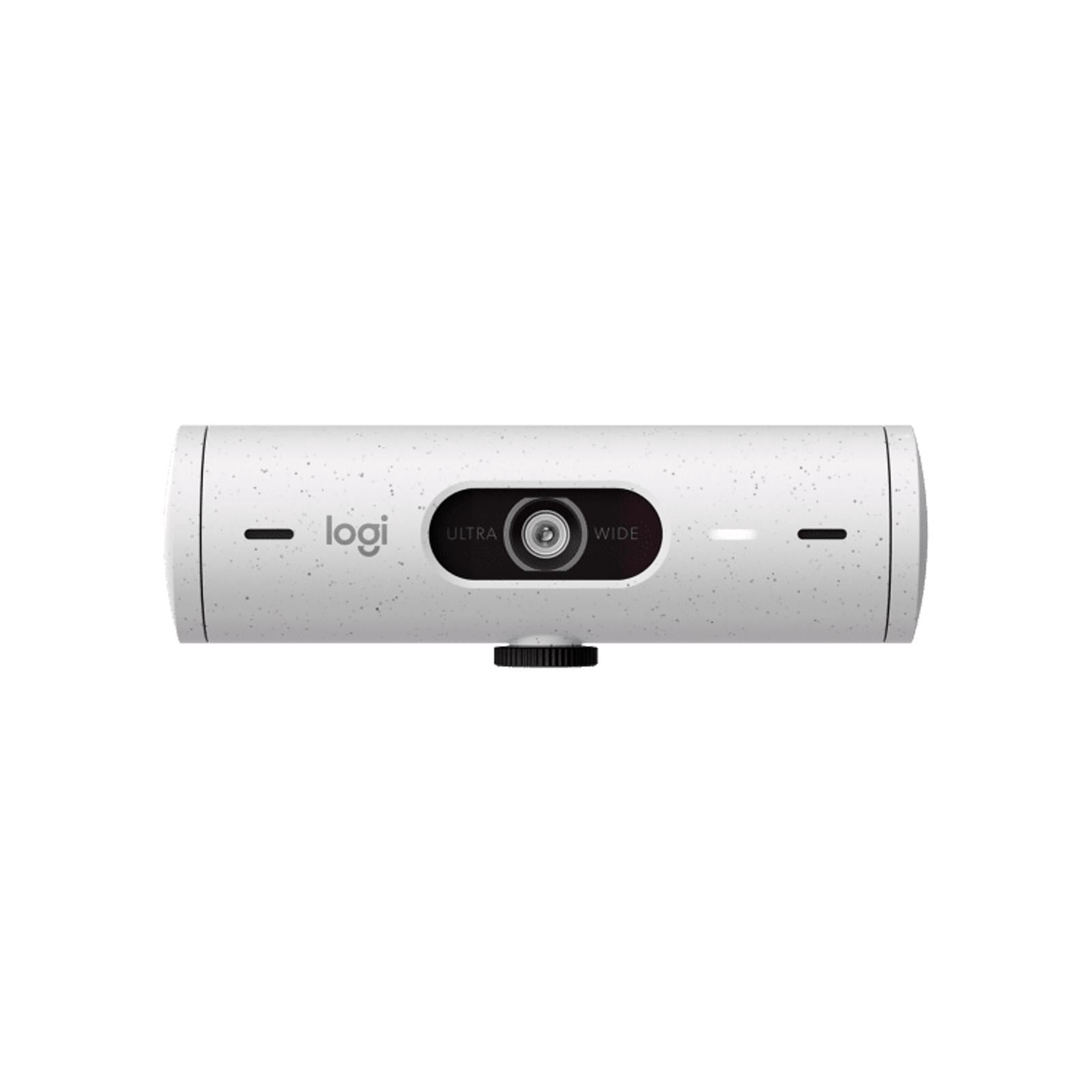 Logitech BRIO 500 Wired HD Webcam, 60 fps/1080p, Live Streaming, Auto Light Correction, Auto Framing and Show Mode Support, 4MP, USB-C, for laptops, LCDs or monitors, Windows/macOS/ChromeOS,  white