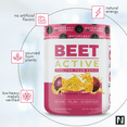 thumbnail image 3 of Nutrology - Beet Active Vegan Pre Workout Tub - Passion Fruit - 30 Servings, 3 of 5