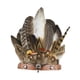 thumbnail image 2 of Diadema de plumas indias, accesorios de decoración para disfraces, accesorios de fotos para hombres y mujeres. 50 a 54cm, 2 of 9