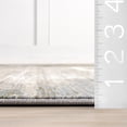 thumbnail image 2 of Rugs USA Rhianna Contemporary Abstract Area Rug, 4' x 5' 7", Rhianna Dark Beige, 2 of 8