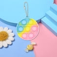 thumbnail image 4 of Mini Pop Toy, Keychain Pop Bubble Popping Sensory Toy, for Kids Adults (2pcs), 4 of 5