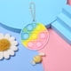 thumbnail image 4 of Mini juguete pop, llavero Pop Bubble Popping juguete sensorial, para niños adultos (2 piezas), 4 of 5