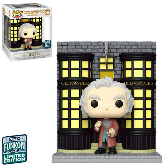 Funko POP Deluxe Harry Potter Garrick Ollivander Adult Vinyl Figures, Multicolor