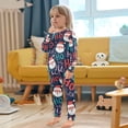 thumbnail image 5 of Boys Pajamas Girls Pajama Cute Santa Claus Cute Comfortable Cotton Two-piece Pajama Set, 5 of 7