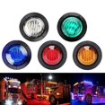 thumbnail image 2 of 10PCS 12V/24V LED Side Marker Lights Clearence Front Rear Indicators Light For Truck Taillight Trailer Car Bus Boat Van, 2 of 8