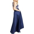 thumbnail image 2 of Speechless Womens Juniors Embroidered Long Halter Dress, 2 of 2