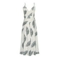 thumbnail image 7 of Enjoytime Dresses For Women 2024 Women Fashion Summer Sexy Print Print Strap Mid Length Vacation Style Dress Slip Dress For Women, 7 of 7