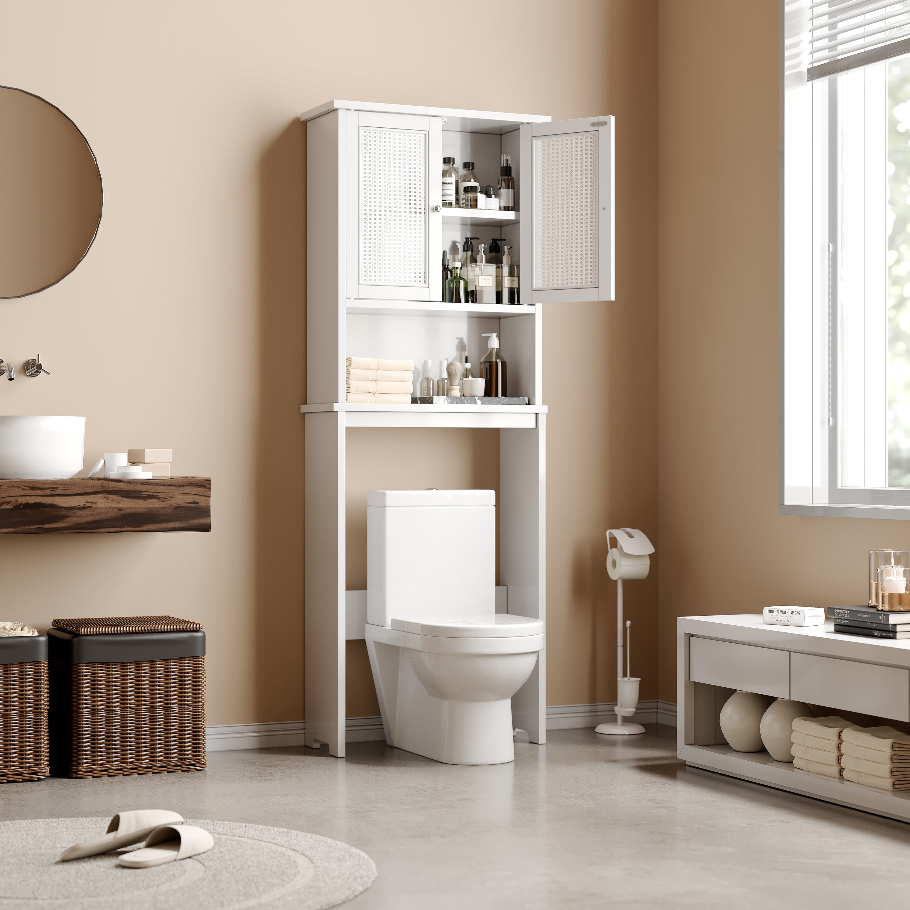 Three Posts™ Teen Jaeden Freestanding Bathroom Cabinet & Reviews