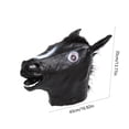 thumbnail image 3 of TERGAYEE Funny Halloween Horse Head Mask - Good For Costume Parties Pranks Comedy Skits Unique Equine-Inspired Face Cover For A Laugh-Filled Night Holiday Decor, 3 of 6