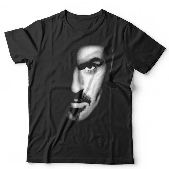 George Michael Face Wham Retro Music Tribute Closer Iconic Unisex T-Shirt, up to size 5XL